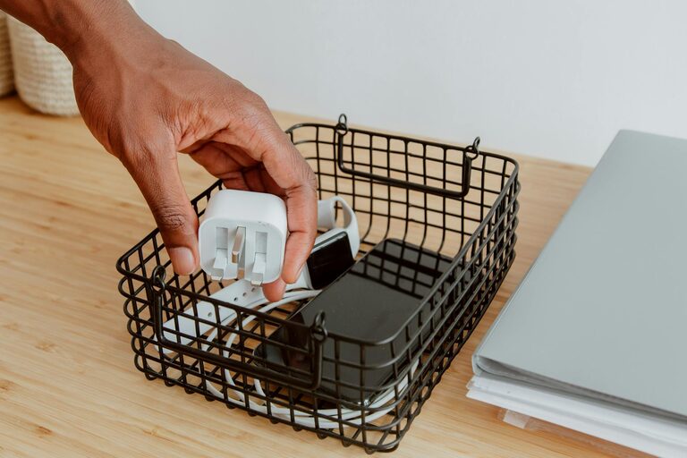 How to Organize Cables and Chargers Neatly for a Clutter-Free Space